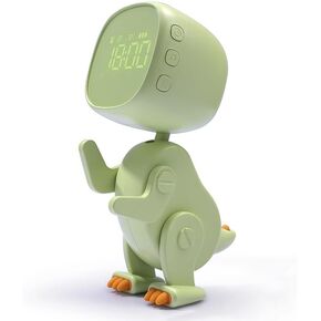 Kids Alarm Clock Dynamic Dinosaur Alarm Clock with Night Light Gift