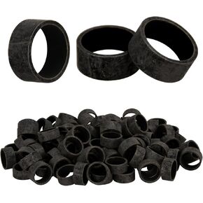 25/50/100 Pack Copper Crimp Rings, 1/2" PEX Copper Crimp Rings, for Pex Pipe Connection (1/2", 25 Pack)