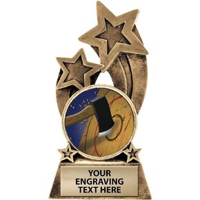 Crown Awards Axe Throwing Trophy, 5.75" Glory Resin Axe Throwing Trophies with Free Custom Engraving Prime