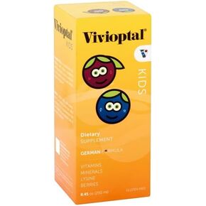 Vivioptal Kids, Liquid Multivitamin & Multiminerals Supplement, Berries, 8.45 Fl Oz