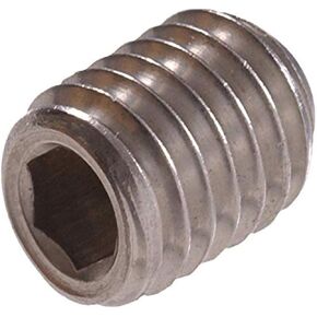 3277 10-32 x 3/8-Inch Stainless Socket Head Set Screw, 20-Pack,Stainless Steel