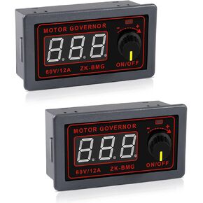 2pcs Motor Speed Controller PWM DC 12V 24V 60V 500W Adjustable Speed R