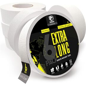 EAGLES Hockey Tape - Multipurpose Cloth Tape Roll for Ice & Roller Hockey Stick, Blade & Handle Protector - Strong Over Grip for Lacrosse Baseball Bat - Sports Gifts, Accessories, Equipment, Gear
