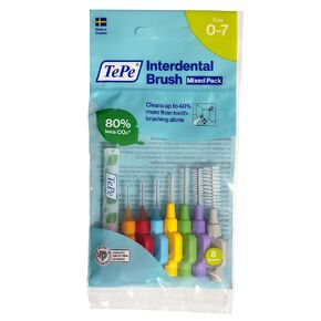 TEPE Interdental Brush Original, Soft Dental Brush for Teeth Cleaning, Mixed Pack