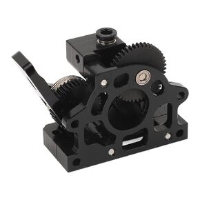 Gear Reduction Extruder, Large Transmission Ratio CNC Machining 3D Printer Extruder High Concentricity for CR10 CR10S Ender 2 3 5 (Silver), Airshicem5g86pux-12