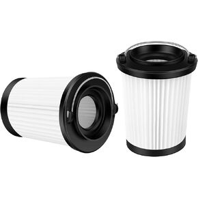 HEPA Washable Filter Replacements for booborny VX Max, VX Pro, Cordless Handheld Vacuum Cleaner Series 2 Pack