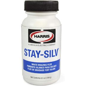 Harris Stay-Silv Silver White Brazing Flux Paste for Hi Temperature, SSWF7