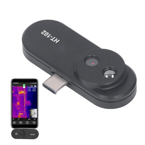 كاميرا حرارية لنظام Android، دقة صورة 32x32 IR، تصوير حراري مع موصل مدمج قابل للتعديل، نطاق درجة الحرارة -20 درجة مئوية -300 درجة مئوية، للهواتف الذكية Android USB C in Kuwait