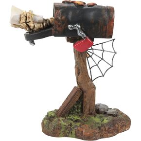 Department 56 Village Accessories Halloween Hand Delivered Mail Figurine, 2.75 Inch, Multicolor