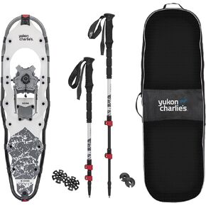 Yukon Charlie's Advanced Spin Snowshoe, 10-inch x 36-inch