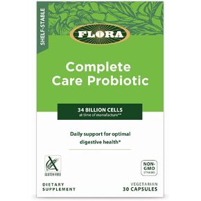 FLORA - Complete Care Probiotic, Shelf-Stable, 34 Billion CFU, 30 Count