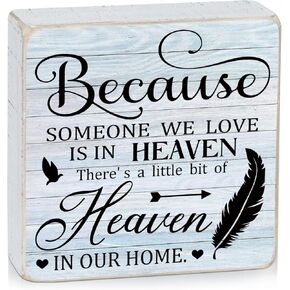 Wood Box Sign, Wooden Plaque Sign, Wood Block Plaque Decor, Farmhouse Home Office Shelf Bathroom Decor Rustic Wall Art for Kitchen, Coffee, Bar, 8" x 8" Wooden Square Sign - If There Ever