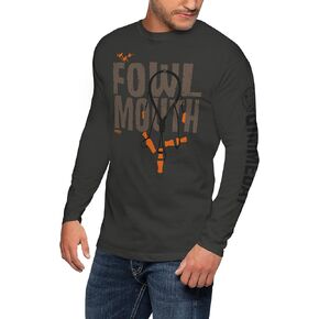 GIMMEDAT Fowl Mouth Long Sleeve Hunting Duck Hunting Shirt