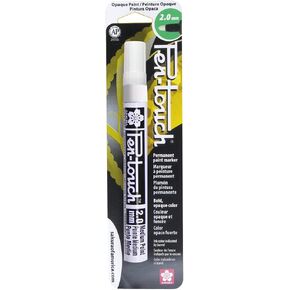 SAKURA Pen-Touch Paint Markers - Permanent Marker Pen - Assorted Metallic Colors - Medium Tip Size - 5 Pack