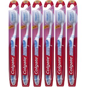 Colgate Wave Gum Comfort Soft Compact Head Toothbrush Colors Vary (Pack of 8)