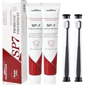 Sp7 Probiotic Toothpaste, Sp-7 Probiotic Whitening Toothpaste, SP 7 Ultra Probiotic Fresh, Sp-7 Probiotic Stain Removal and Whitening Toothpaste, Probiotic Toothpaste (2pcs)
