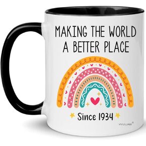 Vivulla68 70th Birthday Gifts For Women Men, Gift For 70 Year Old Women, 1954 Birthday Gifts For Women, Gift Ideas For 70 Year Old Woman, Birthday Gifts For Women Turning 70, 1954 Birthday Coffee Mug