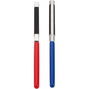 2pcs Sanding Sticks for Plastic Models, Polishing Sandpaper Kit Sanding Tool with Sand Paper Plastic Stick, Sanding Stick Flat File