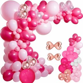 iLaFm 134 pcs Black Gold Balloons Garland Arch Kit Star Garland for Birthday Decorations Retirement Party Graduation New Years Eve