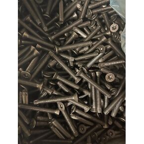 2000 Pieces Case of 1/4-20 x 1.5 Inch Pre Oiled Corrosion Resistant Thread Cutting Trailer Deck Floor Board Screws Cargo Wood to Metal Self Tapping