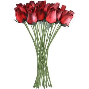 ورود خشبية حمراء واقعية عدد 32 in Kuwait