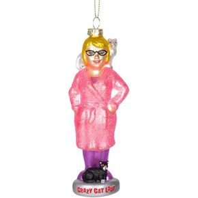 Mcphee Accoutrements Crazy Cat Lady Ornament Standard