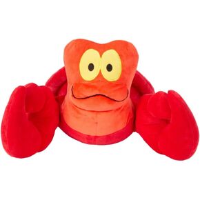 Franco The Little Mermaid Kids Cuddle Pillow Buddy, (Official Licensed Product), Sebastian