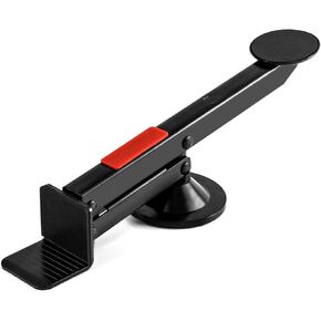 QWORK Swivel-Type Door and Board Lifter, Door Lifter Installation Tool, Black