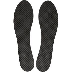 Carbon Fiber Insole 300mm Men's Size 12, Carbon Fiber Shoe Inserts for Man Woman, Football Hiking Sports Insole, Orthotic Shoe Stiffener Insert for Foot Arthritis, Hallux Rigidus, Mortons Toe
