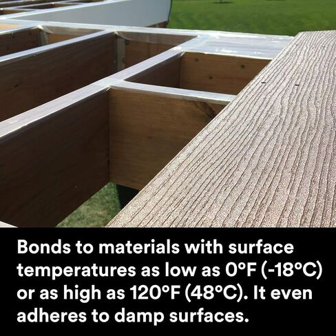 3M Deck and Joist Flashing Tape 8047, 3 in x 75 ft, Waterproof Joist Tape for Decking with Adhesive Backed for a Weather Moisture Barrier for Decks, Joists, Posts, Ledger Boards in Saudi Arabia