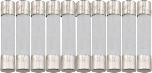 TAODAN 10pcs 15A Slow-Blow Time Delay Ceramic Fuses 250V 6x30mm in Saudi Arabia