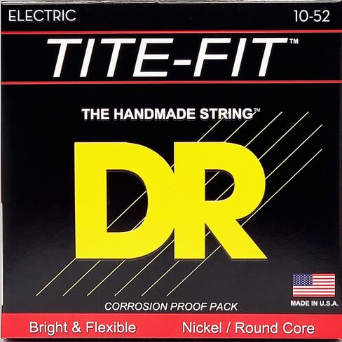 DR Strings Tite Fit Electric Round Core 9.5-44 in Saudi Arabia