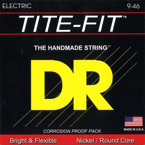 DR Strings Tite Fit Electric Round Core 9.5-44 in Saudi Arabia