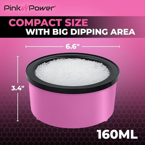 Pink Power Electric Hot Glue Pot for Crafts with Adjustable Temp 225-400 F - 160ml Hot Glue Skillet for Crafting - Glue Guns for Crafters - Mini Electric Skillet in Kuwait