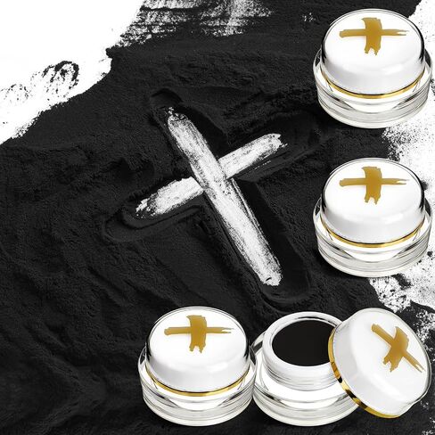 BBTO 12 Pcs Palm Ash Wednesday Church Supply 6 Pcs Palm Ash Pyx and 6 Pcs Palm Ashes for Ash Wednesday Easter Church Service Goods (1000 People) in Saudi Arabia