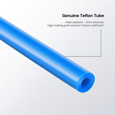1 Meter PTFE Teflon Tubes, Bowden Tubing 1.75mm Filament for Ender 3 Ender 3 Pro Ender 3 V2, Ender 5 Ender 5 Pro, CR-10, CR-6 SE All FDM 3D Printer(Blue) in Saudi Arabia