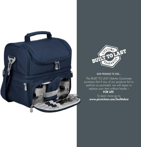 NCAA Kansas Jayhawks Pranzo Lunch Bag - Insulated Lunch Box with Picnic Set - Lunch Cooler Bag in Saudi Arabia