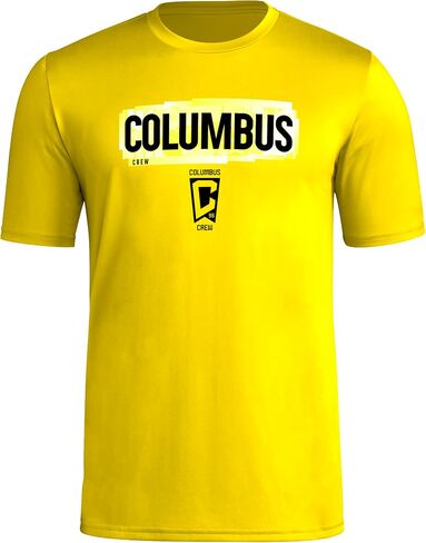 adidas Men's Columbus Crew Short Sleeve Pre-Game T-Shirt in Saudi Arabia