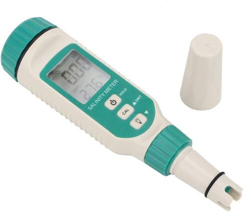 Digital Salinity Tester with Smart Sensor AR8012 Portable Salinity Meter for Water Source Monitoring, Aquaculture in Saudi Arabia
