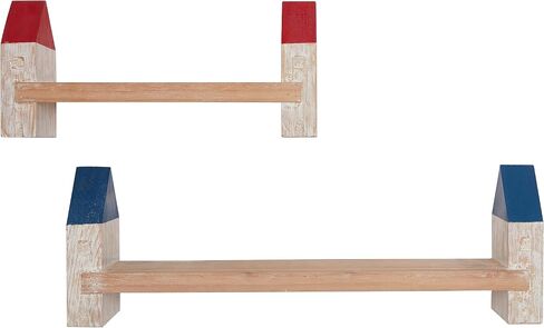 Deco 79 Metal Floral Branch Wall Shelf with Glass Top, 24" x 12" x 16", Gold in Saudi Arabia