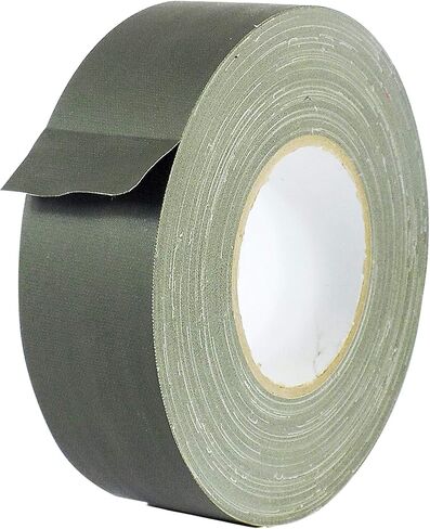 MAT Gaffer Tape Olive Drab Low Gloss Finish Film, 2 inch x 60 Feet, Residue Free, Non Reflective, Secure Cords to Stages, Great for Concerts or Trade Shows, Weddings, & Floor Marking in Saudi Arabia