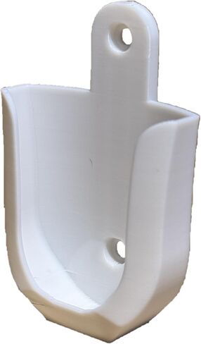 Wall Mount Bracket for Hunter 99122, 99123, RAN003, K047402 and Similar Remote Control Transmitters - Easy Installation, Sleek White Design in Kuwait