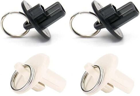 غطاء نهاية للظلال الدوارة اللاسلكية للمكفوفين 4 قطع غطاء طرفي بديل مع حلقة لظلال الشمس الخارجية للستائر الدوارة الخارجية/الداخلية ملحقات تركيب ستائر التعتيم الدوارة in Kuwait