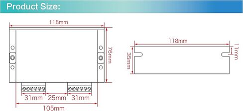 RATTMMOTOR FMD2740C محرك متدرج سائق 18-50 فولت تيار مستمر 1.4-5.6 أمبير 256 Microstep 2-Phase أو 4-Phase وحدة تحكم CNC هجينة لـ Nema17/Nema23 محرك متدرج CNC آلة طحن وطحن التوجيه in Kuwait