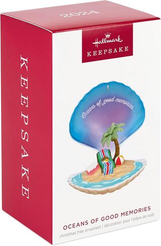 Hallmark Keepsake Christmas Ornament 2024, Oceans of Good Memories, Beach Gifts in Saudi Arabia