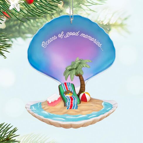 Hallmark Keepsake Christmas Ornament 2024, Oceans of Good Memories, Beach Gifts in Saudi Arabia
