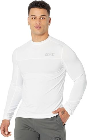 UFC Long Sleeve Crew Neck Regular T-Shirt – Slim Fit – Pull-On Construction – Stretchable Polyester in Saudi Arabia