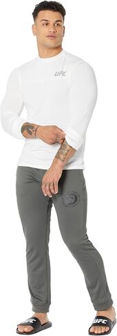 UFC Long Sleeve Crew Neck Regular T-Shirt – Slim Fit – Pull-On Construction – Stretchable Polyester in Saudi Arabia