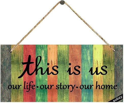 Welcome To Our Home Wall Plaque Sign,Wedding Welcome Sign - House Warming - Rustic Welcome Sign - Wooden Home Signs - Housewarming Gift - Front Door Decorations in Saudi Arabia