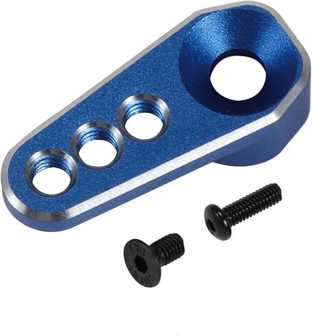 TRX4M Servo Horn الألومنيوم CNC 25T ذراع التوجيه المؤازر لـ 1/18 RC الزاحف TRX4M Defender Bronco 2065T 2065A ترقية TRX4M ترقيات الملحقات (TRX4M Servo Horn Blue) in Saudi Arabia